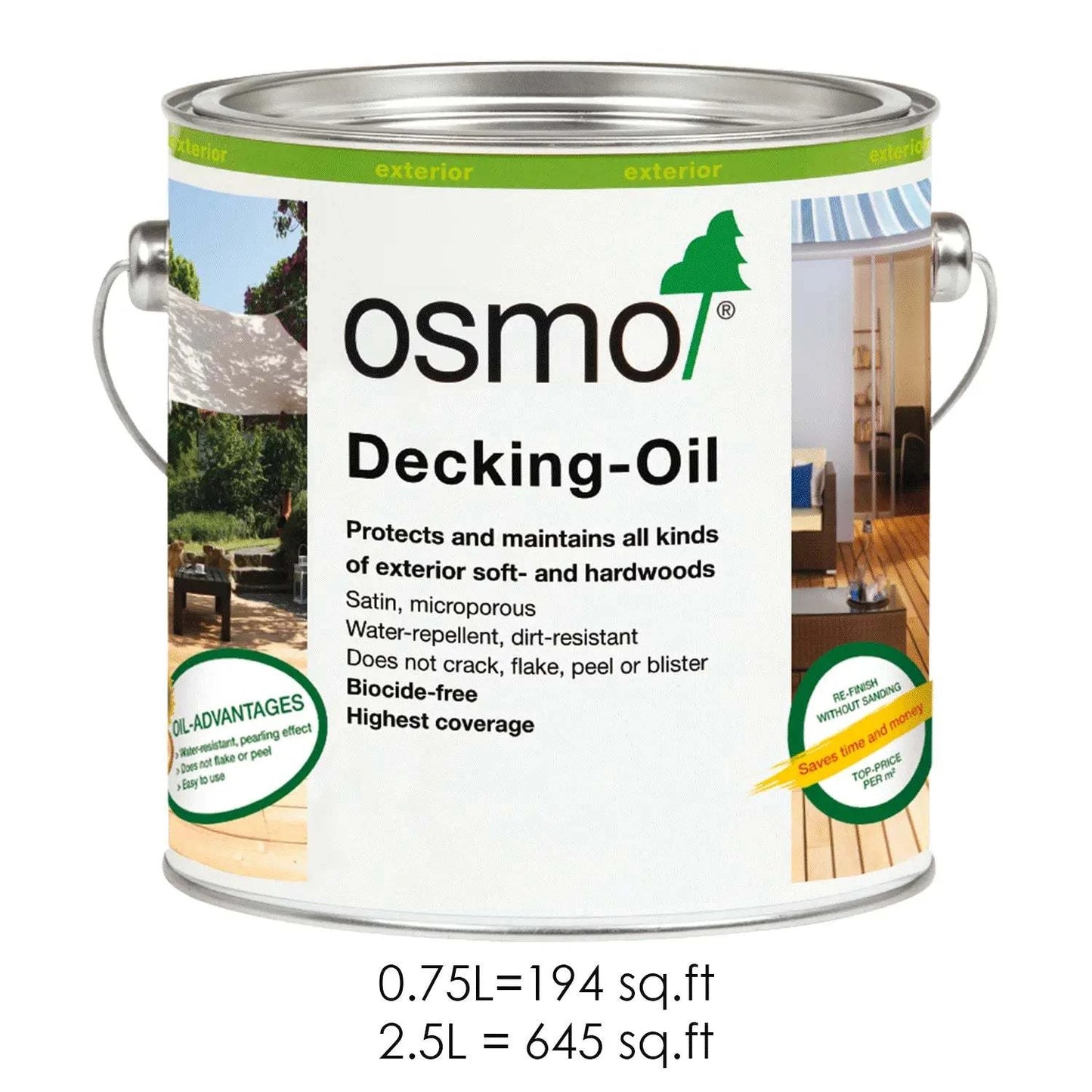 osmo decking oil - 1277 clear